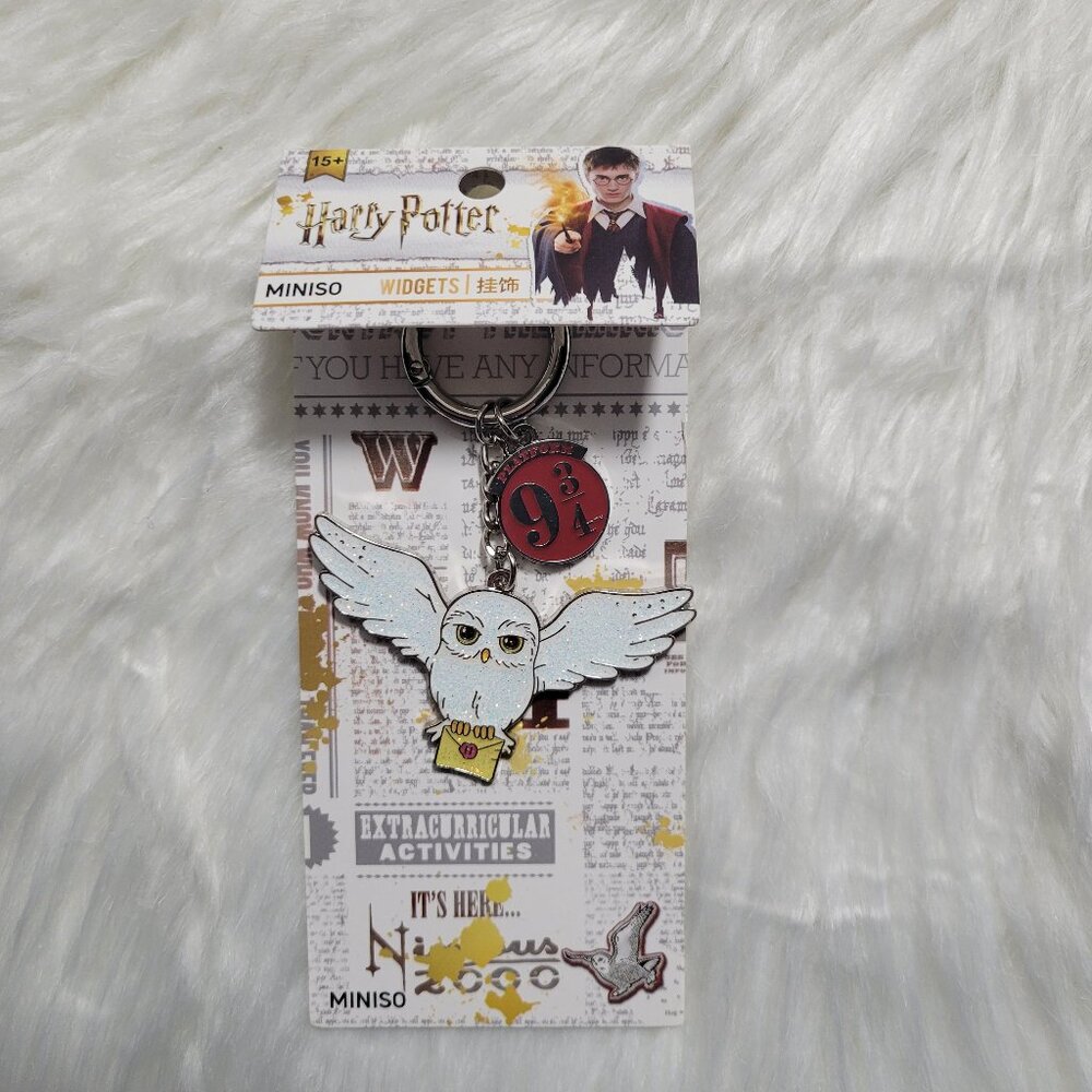 Harry Potter Hedwig Owl Keychain